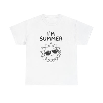 Cotton T-Shirt Unisex - I'm summer