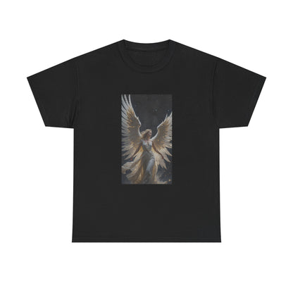 Angel number 3 Unisex Heavy Cotton Tee