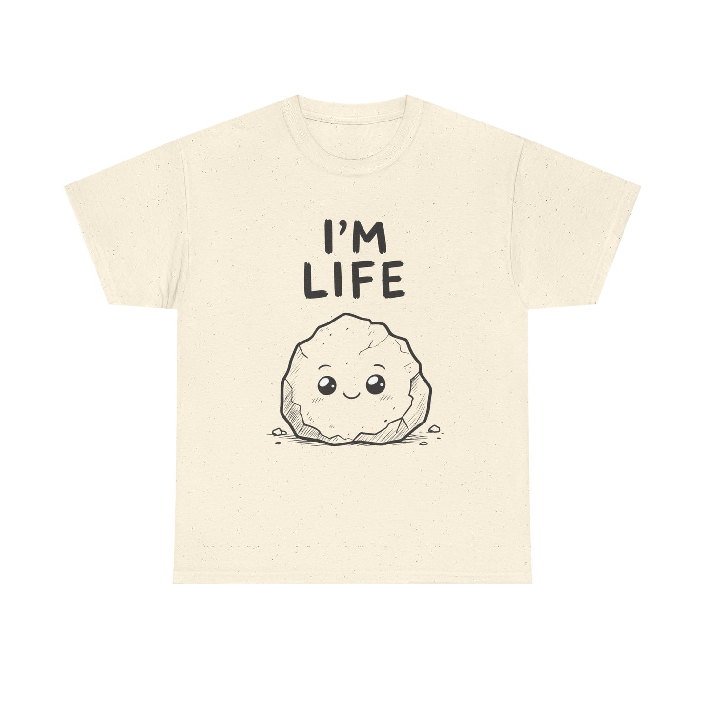 Cotton T-shirt Unisex - I'm life