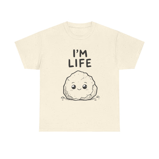Baumwolle T-Shirt Unisex  - I'm life