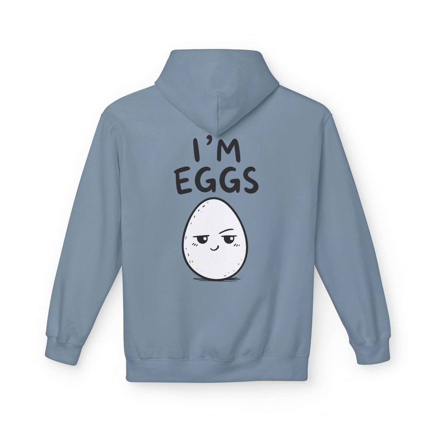 Softstyle Fleece Hoodie Unisex - I'm Eggs