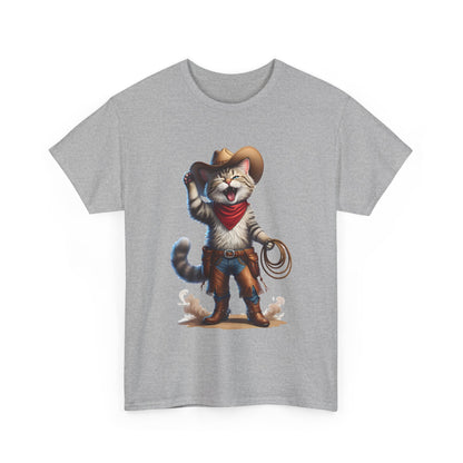 Unisex T-Shirt - Cowboy Cat