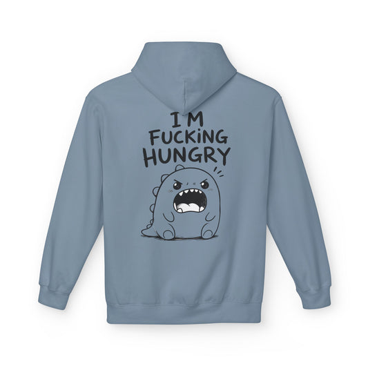 Softstyle Fleece Hoodie Unisex - I'm fcking hungry