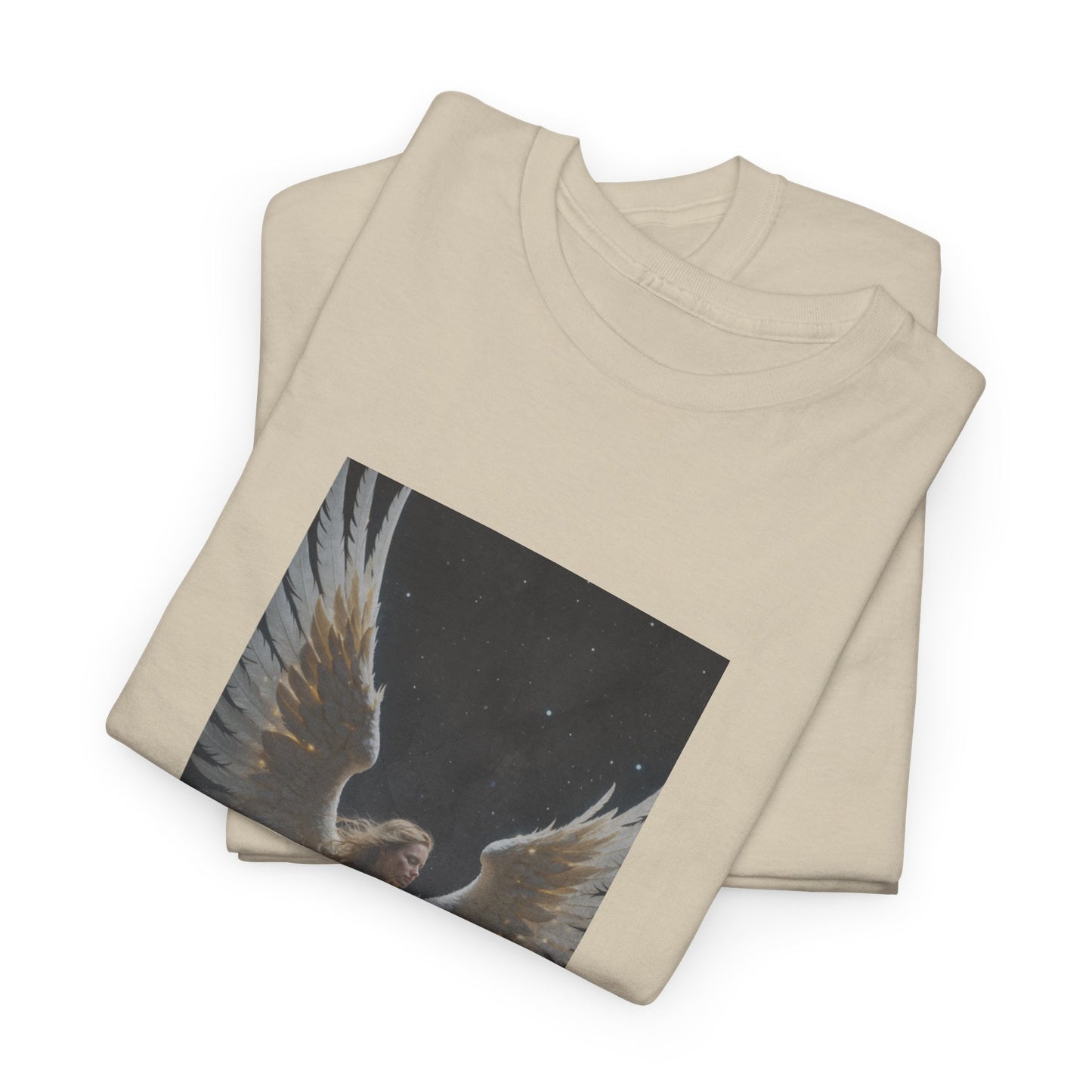 Angel number 3 Unisex Heavy Cotton Tee