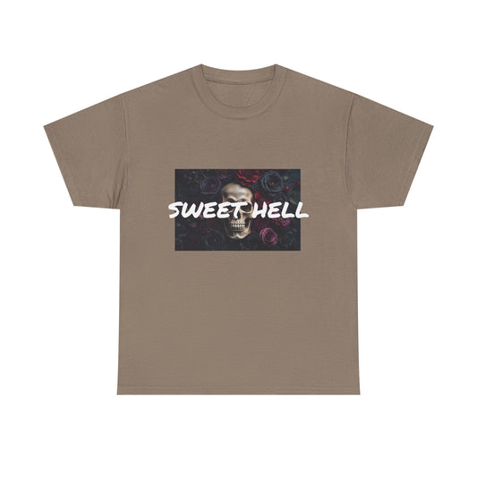 Sweet Hell Skull Unisex Heavy Cotton Tee