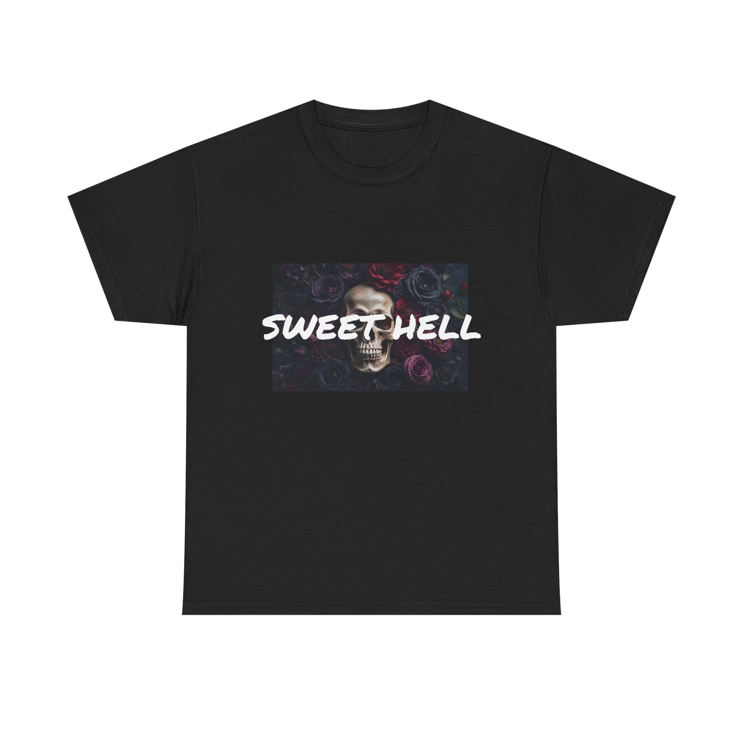 Sweet Hell Skull Unisex Heavy Cotton Tee
