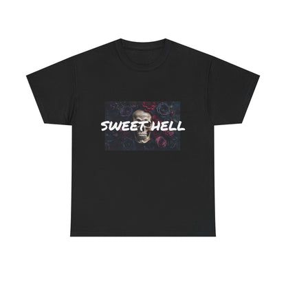 Sweet Hell Skull Unisex Heavy Cotton Tee